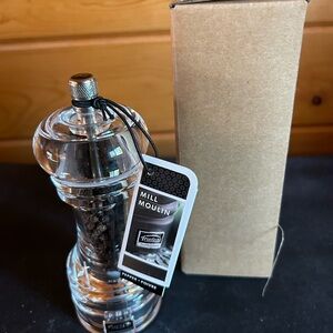 Trudeau Clear Pepper Mill